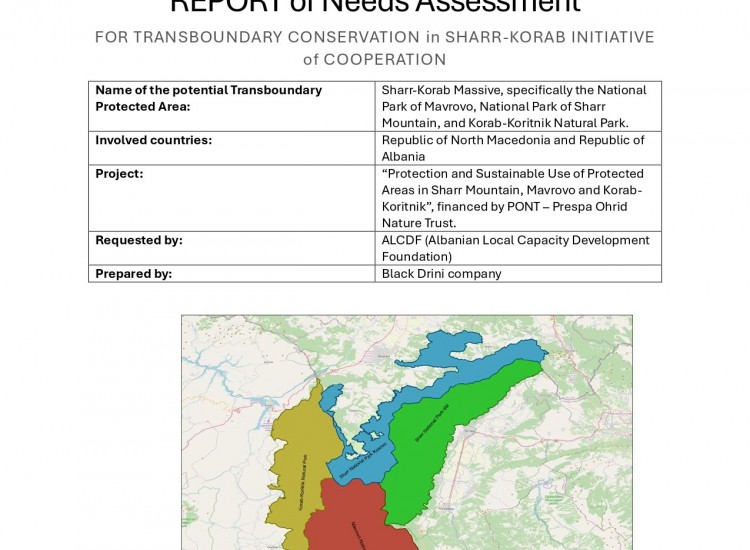 Report on Assessment of Needs for Joint Activities in Transboundary Protected Areas