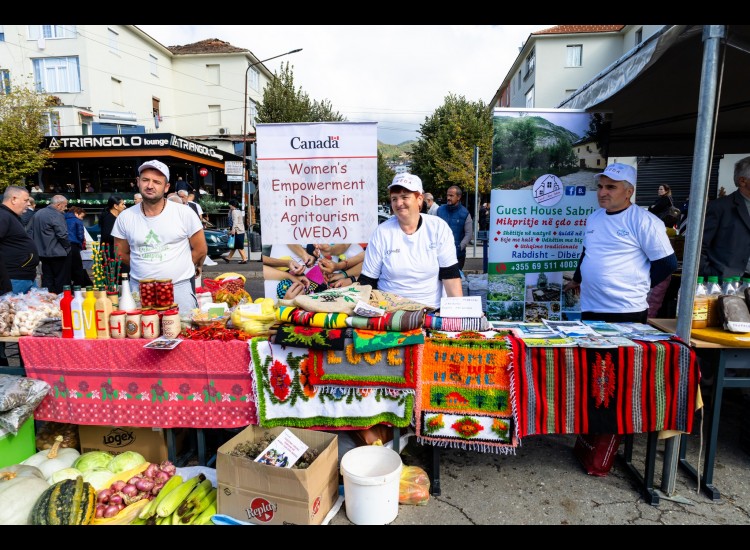 Harvest Festival in Peshkopi. "Empowering Women of Dibra through Agro-tourism" WEDA