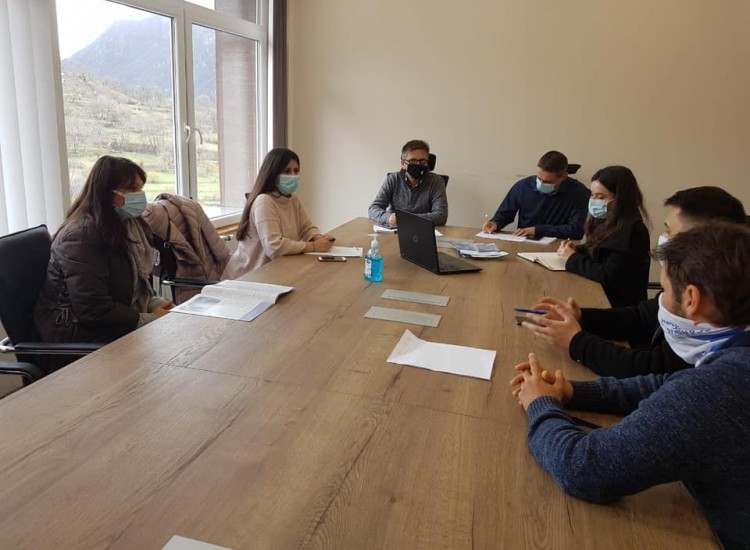 March 16 - Meeting with the Mayor and the project staff (IPA II CBC Programme - Republic of North Macedonia & Republic of Albania)
