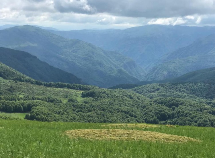 # During the trail construction: Hinoskë - Rabdisht