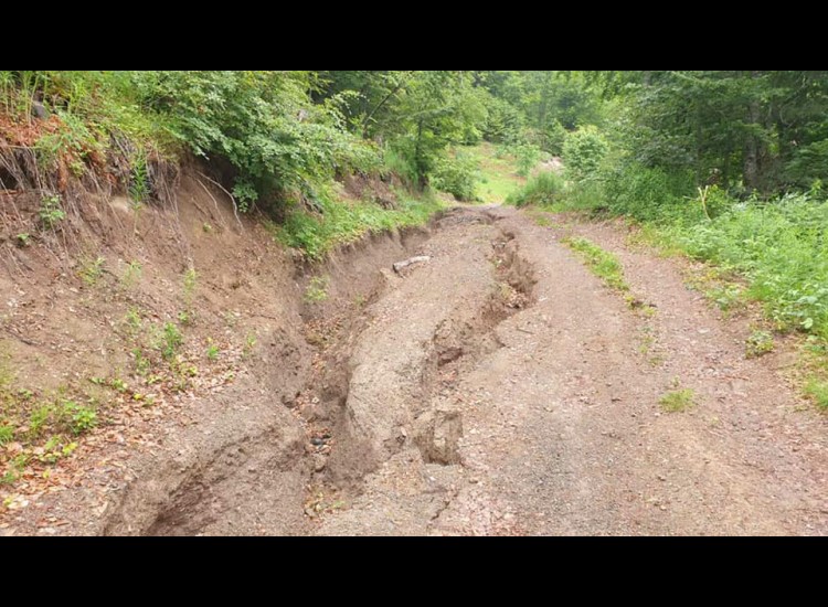 Work construction on the trails in Macedonia**