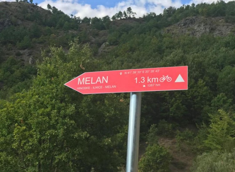 Works for the Construction of the Hinoskë-Ilnicë-Melan Trail